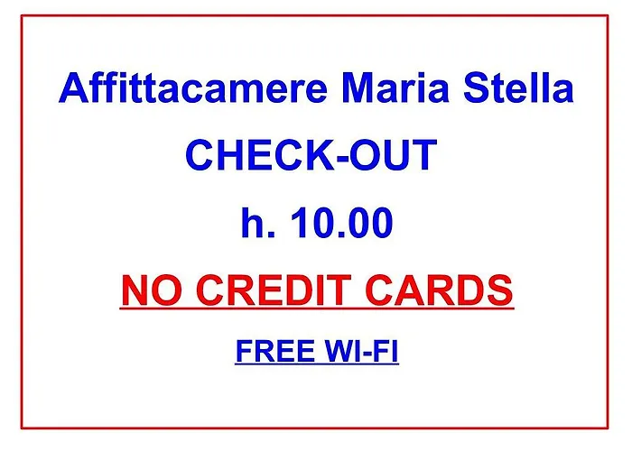 Pensionat Affittacamere Maria Stella *